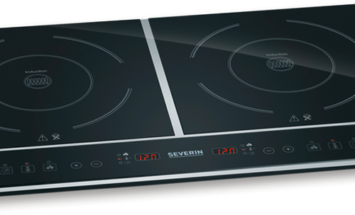 Severin DK 1031 Doppel-Induktionskochplatte 3400 W Schwarz  - Elektrokocher und Kochplatten
