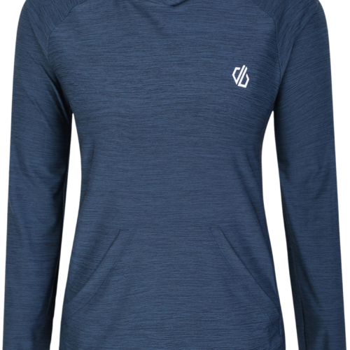 Dare2b Sprint Damen Hoodie blau 46 - Damenshirts, -blusen & -pullover von Dare 2b