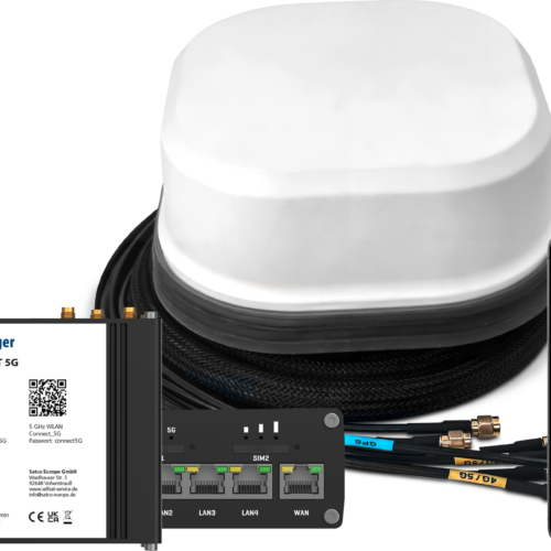 Berger Connect 4G / 5G / LTE WLAN Router mit Dachantenne - Router-Sets