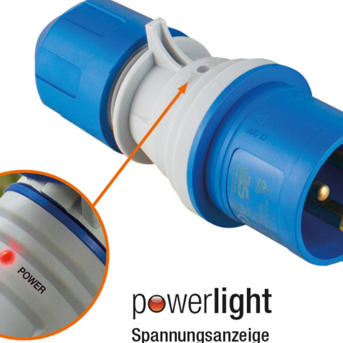 AS-Schwabe Powerlight CEE Stecker mit Phasenanzeige - Sonstiges Stromzubehör