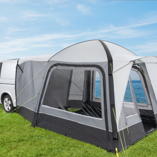 Kampa Cross Air TG Aufblasbares Driveaway Busvorzelt / Heckzelt Breite 2,7 Meter - Reisemobil- & Busvorzelte