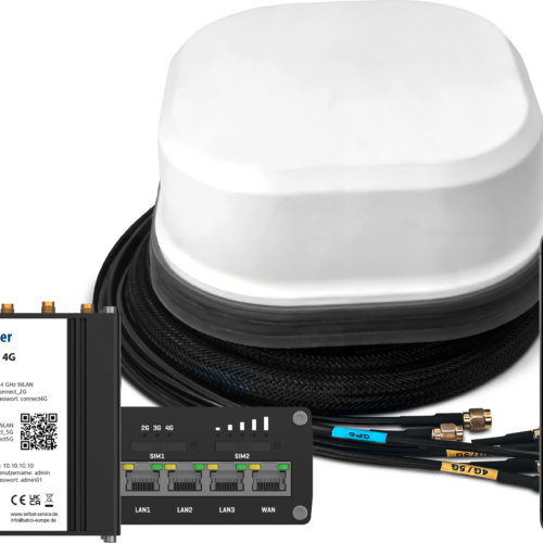Berger Connect 4G / LTE WLAN Router mit Dachantenne - Router-Sets