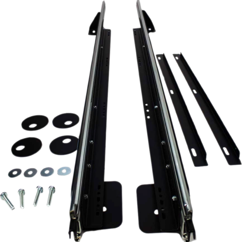 BusBoxx Schienen für Heckauszug heckBOXX DIY Starter 1270 mm VW T5/T6/T6.1 Transporter/Caravelle - Scharniere, Beschläge & Möbelzubehör