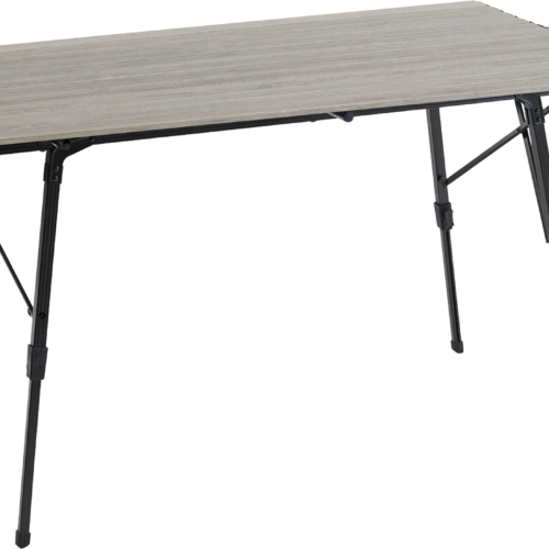 Outwell Canmore L Rolltisch grau 120 x 70 cm mit höhenverstellbaren Beinen - Rolltische
