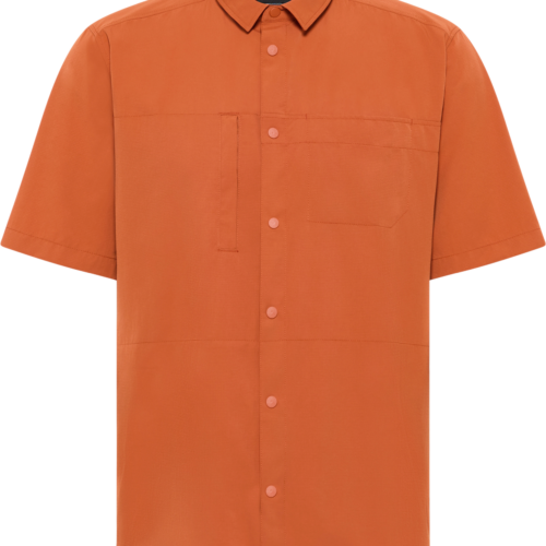 Jack Wolfskin Sierra Canyon Herrenhemd orange XXL - Herrenshirts, -hemden & -pullover
