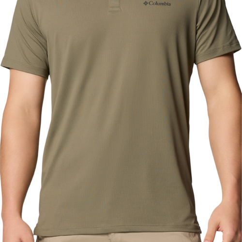 Columbia Tech Trail Utility Herren Poloshirt olive XL - Herrenshirts, -hemden & -pullover