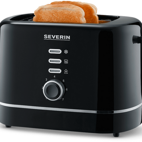 Severin AT 4321 Toaster 850 W schwarz  - Campingtoaster