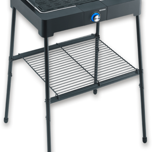 Severin PG 8568 Standgrill 2200 W mit Grillplatte - Elektrogrills