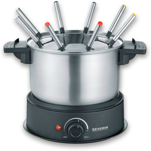 Severin FO 2470 Fondue 1500 W silber - Kochgeräte & sonstiges