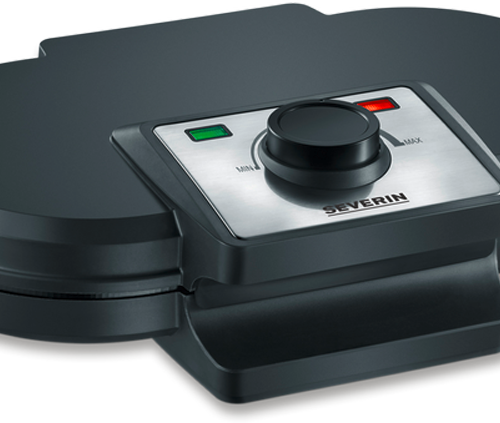 Severin WA 2106 Duo Waffeleisen 1200 W schwarz - Kochgeräte & sonstiges