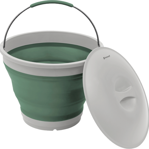 Outwell Collaps Eimer mit Deckel 7,5 Liter shadow green - Behälter