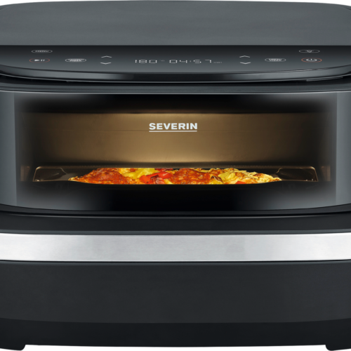 Severin FR 2464 Pizza-Heißluftfritteuse 2100 W Schwarz  - Heißluftfritteusen