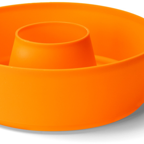 Omnia Maxi Silikonbackform 3 Liter für Maxiform orange - Kochgeschirr-Zubehör