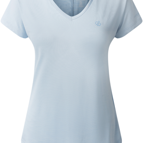 Dare2b Vigilant Tee Damen Funktionsshirt hellblau 52 - Damenshirts, -blusen & -pullover von Dare 2b