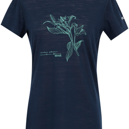 Regatta Escade Damen T-Shirt dunkelblau 44 - Damenshirts, -blusen & -pullover