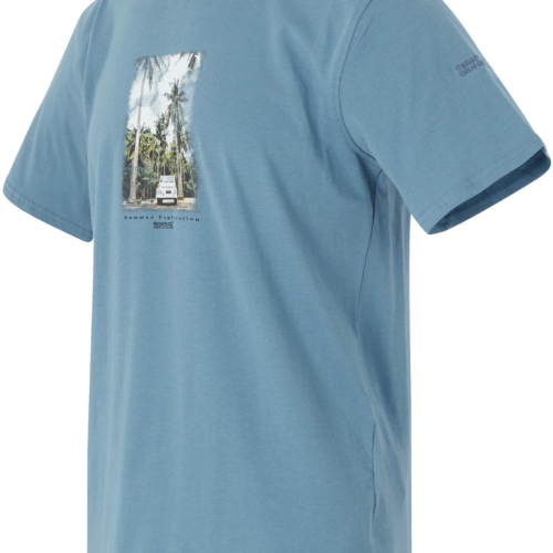 Regatta Cline IX Herren T- Shirt hellblau L - Herrenshirts, -hemden & -pullover