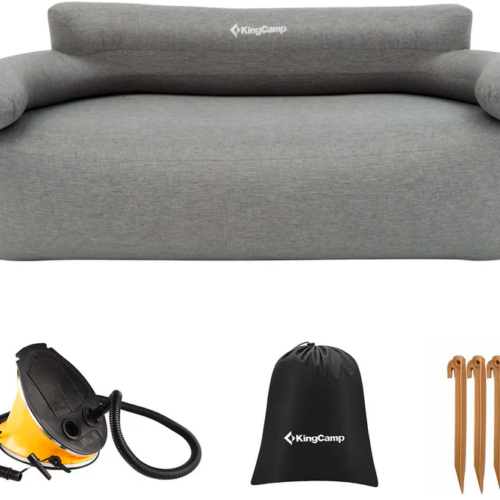 KingCamp Air Sofa Granite aufblasbare Campingcouch 174 × 85 × 72 cm - Campingsofas