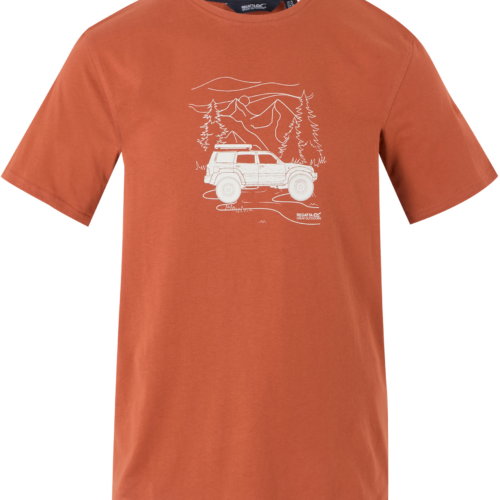 Regatta Cline IX Herren T- Shirt orange 4XL - Herrenshirts, -hemden & -pullover
