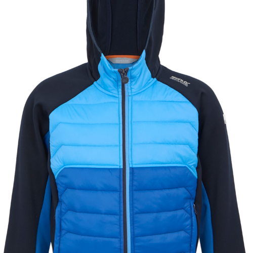 Regatta Kielder IX Kinder Hybridjacke blau 116 - Kinderjacken