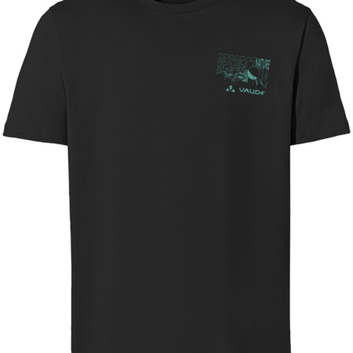 Vaude Spirit II Herren T-Shirt schwarz XL - Herrenshirts, -hemden & -pullover