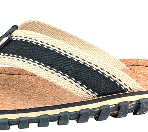 Gumbies Corker Unisex Zehenstegsandale schwarz 39 - Herrenschuhe