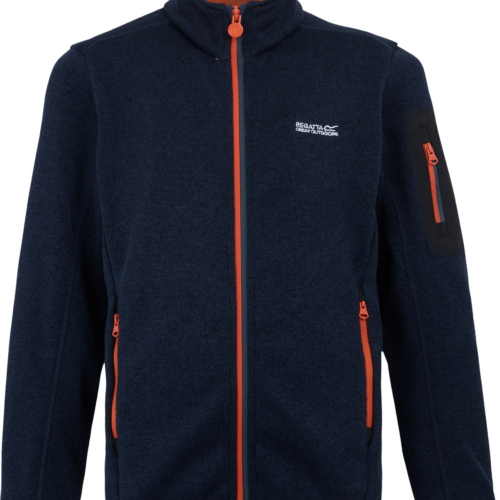 Regatta Newhill Kinder Fleecejacke dunkelblau 104 - Kinderjacken