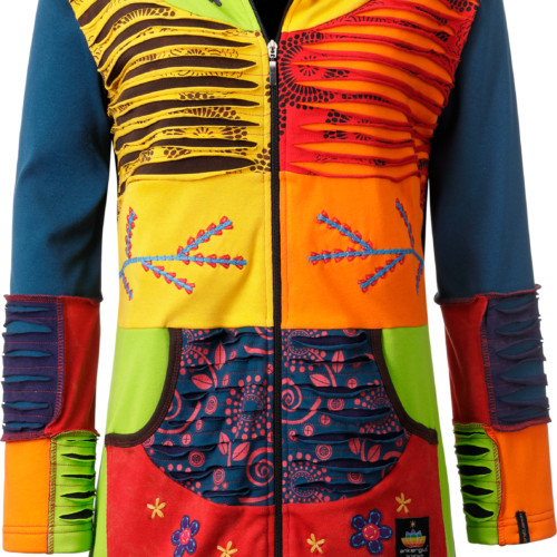 Ankerglut Ankerglutstern Patchwork Damenmantel bunt 44 - Damenjacken