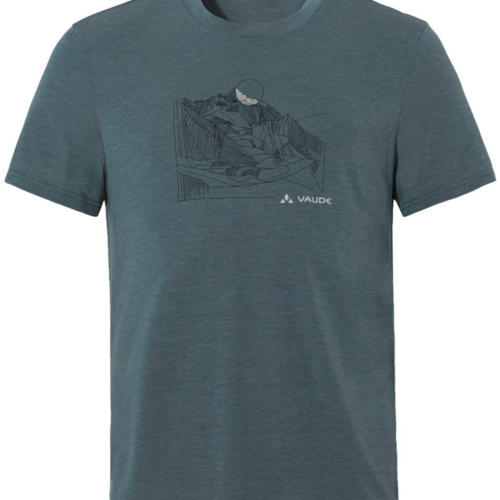 Vaude Tekoa III Herren T-Shirt dunkelgrau XL - Herrenshirts, -hemden & -pullover