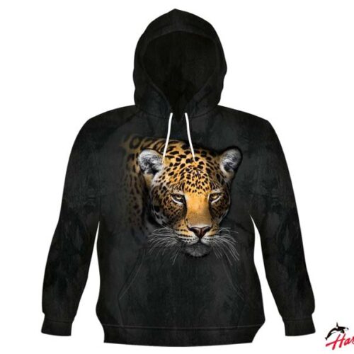 Harlequin Dark Night Jaguar Unisex Kapuzensweatshirt dunkelgrau XL - Herrenshirts, -hemden & -pullover