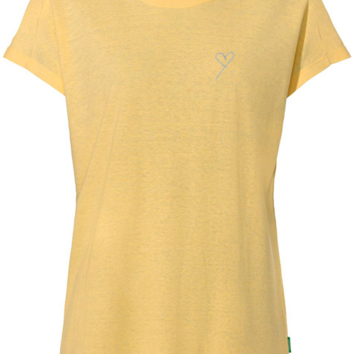 Vaude Neyland Damen T-Shirt gelb 38 - Damenshirts, -blusen & -pullover
