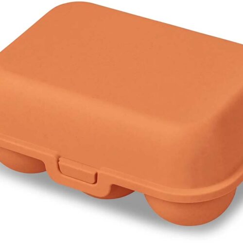 Koziol Eierbox Eggs to go Mini Strong Coral - Lebensmittelbehälter / Vorratsdosen