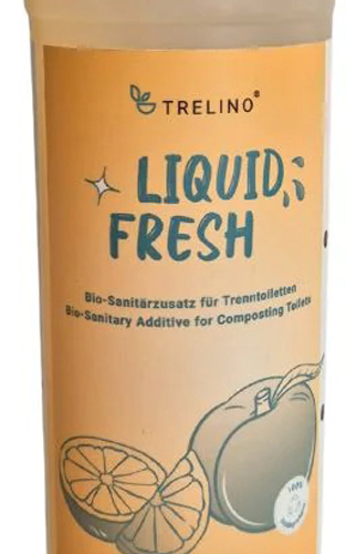 Trelino Liquid Fresh Biologischer Zusatz für Urinbehälter 1 Liter - Sanitärzusätze & -flüssigkeiten