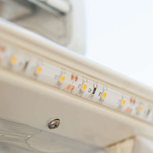 Dometic RainTec RT 100 LED-Regenrinne für Schiebetüren Fiat Ducato weiß - Ambiente & Beleuchtung