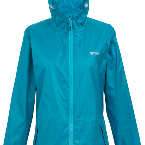 Regatta Pack It III Damen Walking/Regenjacke hellblau 50 - Damenjacken