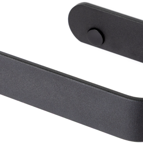 Confurn Toilettenpapierhalter 17 cm schwarz - Badzubehör