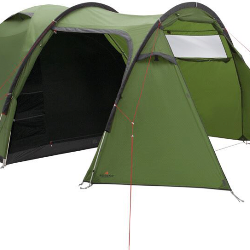 Robens Paso Flex 5 Trekkingzelt für 5 Personen mit Stehhöhe und großem Vorraum - Iglu- & Kuppelzelte