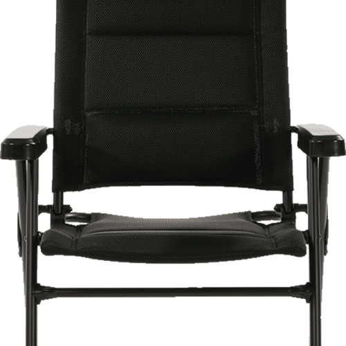 Travellife Barletta Campingstuhl Comfort Klappbar L Black - Faltstühle