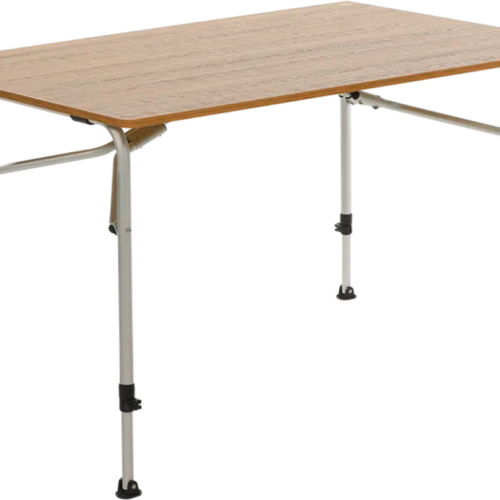 Travellife Sorrento Campingtisch klappbar Braun 120 x 80 cm - Klapptische