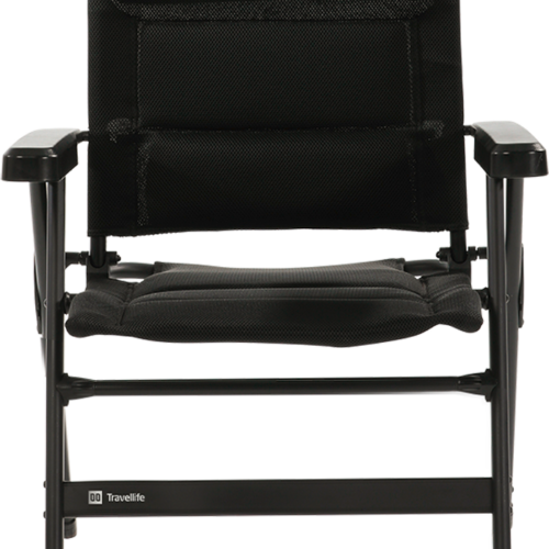 Travellife Barletta Campingstuhl Comfort Klappbar M Black - Faltstühle