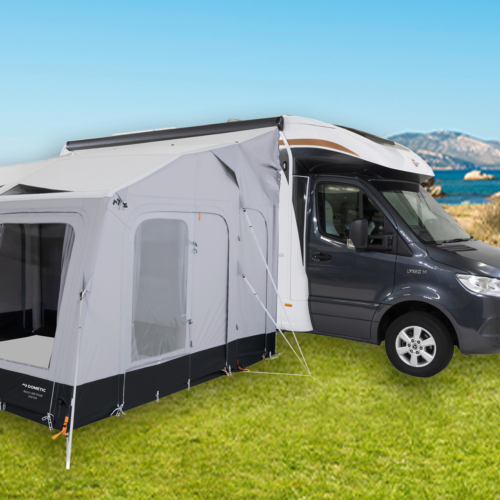 Dometic Rally Air Tour 330 S aufblasbares Wohnwagen- / Reisemobilvorzelt Anbauhöhe 235 - 265 cm - Reisemobil- & Busvorzelte
