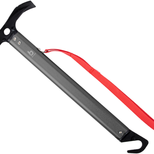 Bo-Camp Hammer mit Heringsabzieher aus Aluminium - Zelt-Gestänge & Zubehör