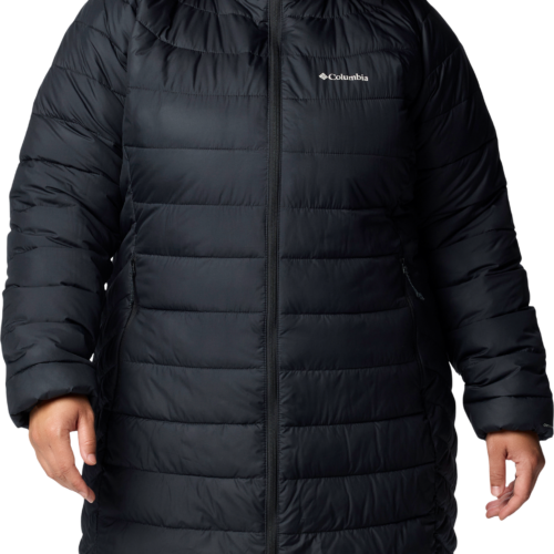 Columbia Powder Lite II Mid Damenjacke schwarz XXL - Damenjacken