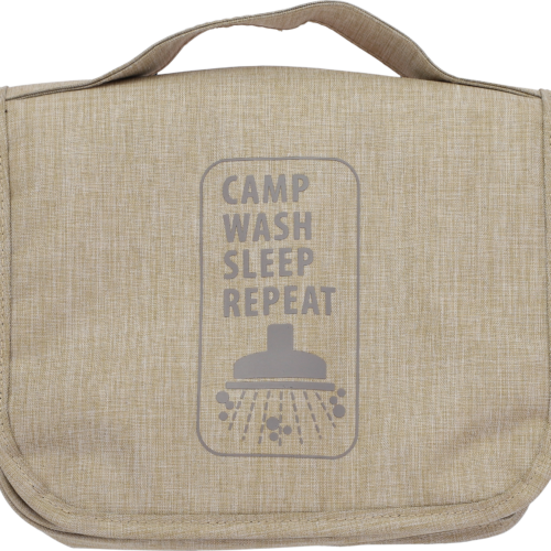 Berger Medium Washbag Kulturbeutel beige - Kulturbeutel