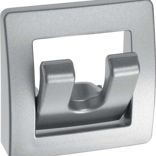 Fawo Kleiderhaken Garderobenhalter klappbar mit 2 Haken chrom - Scharniere, Beschläge & Möbelzubehör