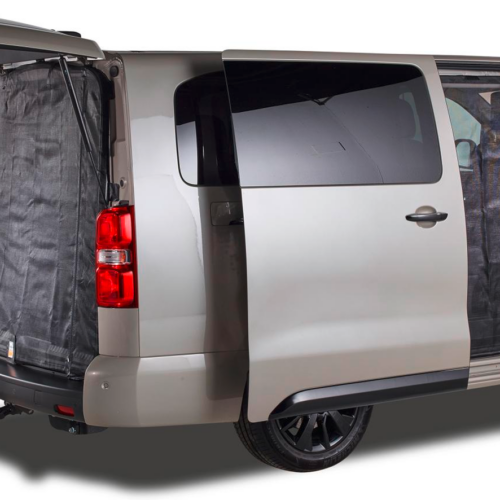 Mayr Van Schiebetürenmoskitonetz mit Magnetreißverschluss für Citroën/Fiat/Opel/Peugeot/Toyota mit Maschenweite fine-Mesh für Fahrerseite rechts - Türvorhänge & Fliegengitter