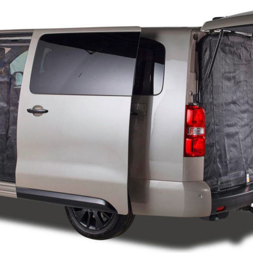 Mayr Van Schiebetürenmoskitonetz mit Magnetreißverschluss für Citroën/Fiat/Opel/Peugeot/Toyota mit Maschenweite Standard für Fahrerseite links - Türvorhänge & Fliegengitter