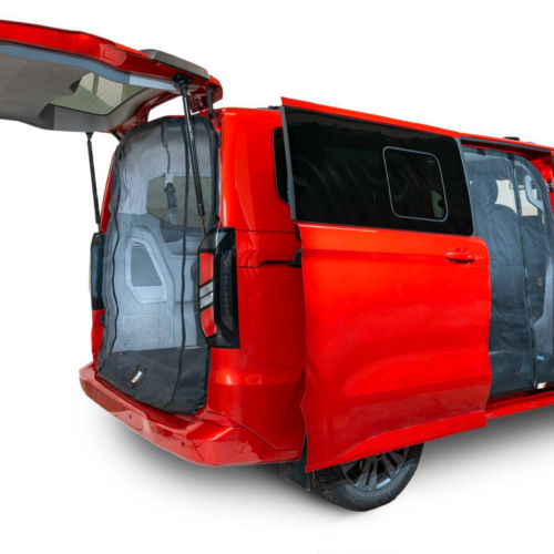 Mayr Van Schiebetürenmoskitonetz mit Magnetreißverschluss geeignet für Custom V710 (ab 2023) mit Maschenweite Fine-mesh für Beifahrerseite rechts - Insektenabwehr & Mückenschutz
