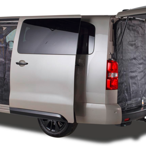 Mayr Van Schiebetürenmoskitonetz mit Reißverschluss geeignet für Citroën, Fiat, Opel, Peugeot, Toyota mit Maschenweite Fine-mesh für Fahrerseite links - Insektenabwehr & Mückenschutz