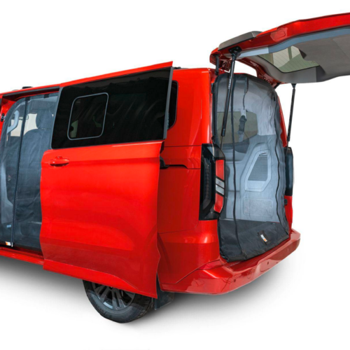 Mayr Van Schiebetürenmoskitonetz mit Reißverschluss geeignet für Custom V710 (ab 2023) mit Maschenweite Fine-mesh für Fahrerseite links - Insektenabwehr & Mückenschutz
