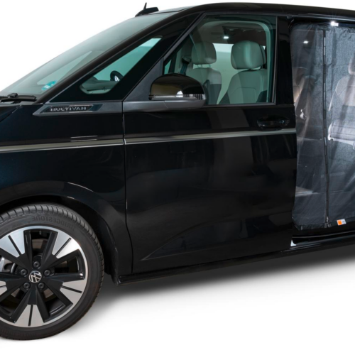 Mayr Van Schiebetürenmoskitonetz mit Magnetreißverschluss geeignet für VW T7 mit Maschenweite Fine-mesh für Fahrerseite links - Insektenabwehr & Mückenschutz